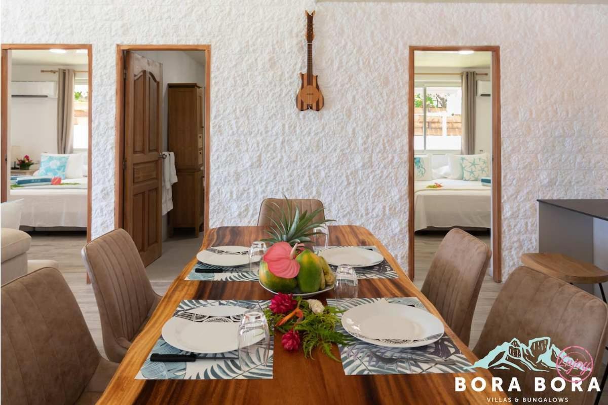 Matira Beach House Bora Bora Eksteriør bilde